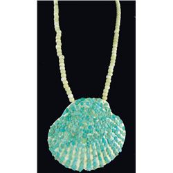 Pueblo Shell Pendant