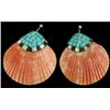 Image 1 : Pueblo Shell Earrings