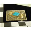 Image 3 : Navajo Silver & Gold Buckle