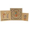Image 1 : 3 Navajo Sand Paintings