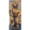 Image 1 : Johnny Appleseed Wood Carving