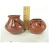 Image 2 : 2 Maricopa Pottery Jars - Phyllis Johnson