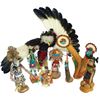Image 1 : Box Lot of Kachina Carvings