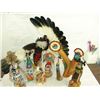 Image 4 : Box Lot of Kachina Carvings