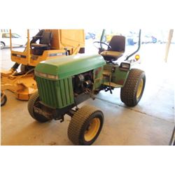 JOHN DEERE 856 FARM TRACTOR; VIN/SN:420077 - 3 PTH, TURF TIRES, ROLL BAR, 1,265 HOURS