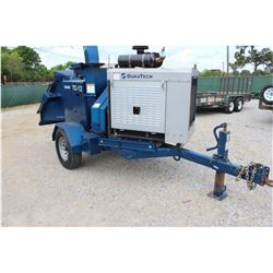 2012 DURA TECH TC12 CHIPPER VIN/SN:122120034 - CAT DIESEL ENGINE, MTD. ON S/A TRAILER, PINTLE HITCH,