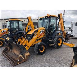 2015 JCB 3CX14HFCM LOADER BACKHOE; VIN/SN:TE02273350 - 4X4, E-STICK, MP BUCKET, FLIP FORKS, 24'' HOE
