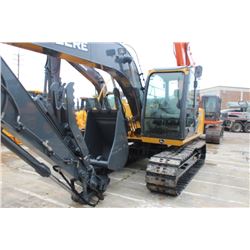 2011 JOHN DEERE 120D HYDRAULIC EXCAVATOR; VIN/SN:37496 - 9'-11'' STICK, 30'' BUCKET, 60" CLEAN OUT B