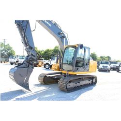2012 JOHN DEERE 120D HYDRAULIC EXCAVATOR; VIN/SN:37596 - 9'-11'' STICK, 30'' MP BUCKET, 60" CLEAN OU
