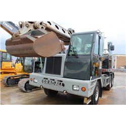 2007 GRADALL XL4100-II WHEELED EXCAVATOR; VIN/SN:4100000174 - 60'' CLEAN OUT BUCKET, 36" BUCKET, CLA