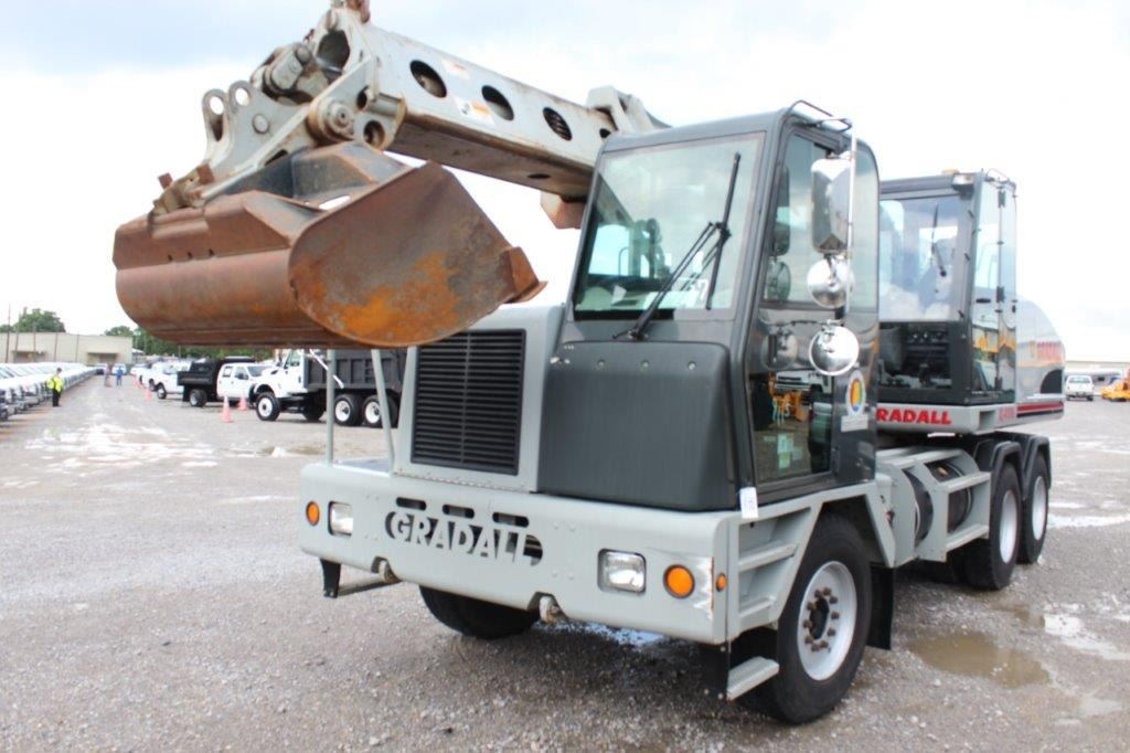 2007 GRADALL XL4100-II WHEELED EXCAVATOR; VIN/SN:4100000208 - 60 ...