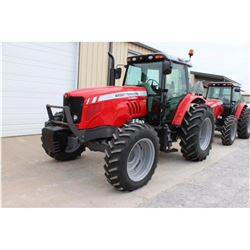 2013 MASSEY FERGUSON 5465 FARM TRACTOR; VIN/SN:B290048 - MFWD, 3 PTH, PTO, 3 HYD. REMOTES, ECAB W/ A