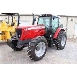 2012 MASSEY FERGUSON 5465 FARM TRACTOR; VIN/SN:B290052 - MFWD, 3 PTH, PTO, 3 HYD. REMOTES, ECAB W/ A