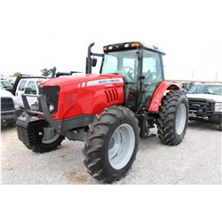 2012 MASSEY FERGUSON 5465 FARM TRACTOR; VIN/SN:C101016 - MFWD, 3 PTH, PTO, 3 HYD. REMOTES, ECAB W/ A