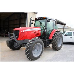 2011 MASSEY FERGUSON 5465 FARM TRACTOR; VIN/SN:B074007 - MFWD, 3 PTH, PTO, 3 HYD. REMOTES, ECAB W/ A