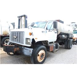 1998 CHEVROLET KODIAK C8500 ASPAHLT DISTRIBUTOR TRUCK; VIN/SN:1GBP7H1CXWJ112989 - S/A, ETNYRE 1,750 