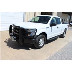 2016 FORD F150 PICKUP TRUCK; VIN/SN:1FTFX1EF2GFB37649 - 4X4, EXT. CAB, V8 GAS, A/T, AC, FRONT MTD. W