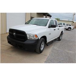 2015 DODGE 1500 PICKUP TRUCK; VIN/SN:1C6RR7FG7FS747464 - 4X4, EXT. CAB, V6 GAS, A/T, AC, 53,550 MILE