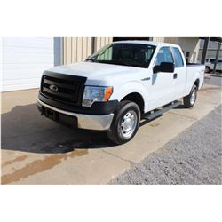 2014 FORD F150 PICKUP TRUCK; VIN/SN:1FTFX1EF1EKD94516 - 4X4, EXT. CAB, V8 GAS, A/T, AC, 49,525 MILES
