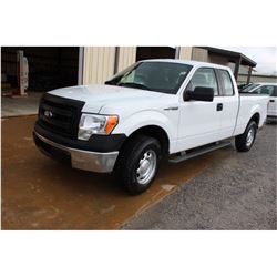 2014 FORD F150 PICKUP TRUCK; VIN/SN:1FTEX1EM3EFA94902 - 4X4, EXT. CAB, V6 GAS, A/T, AC, 56,159 MILES