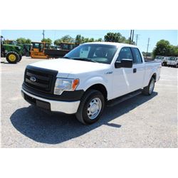 2014 FORD F150 PICKUP TRUCK; VIN/SN:1FTEX1CM7EFA85302 - EXT. CAB, V6 GAS, A/T, AC, 47,834 MILES