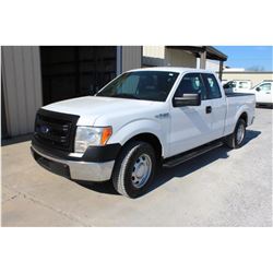2014 FORD F150 PICKUP TRUCK; VIN/SN:1FTEX1CM3EFB18277 - EXT. CAB, V6 GAS, A/T, AC, 52,664 MILES