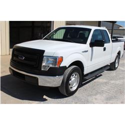 2014 FORD F150 PICKUP TRUCK; VIN/SN:1FTEX1CM9EFB18297 - EXT. CAB, V6 GAS, A/T, AC, 57,879 MILES