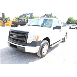 2014 FORD F150 PICKUP TRUCK; VIN/SN:1FTEX1CM7EFA85347 EXT, CAB, V6 GAS, A/T, AC, 60,750 MILES