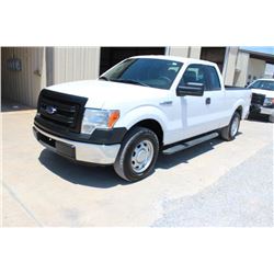 2014 FORD F150 PICKUP TRUCK; VIN/SN:1FTEX1CM5EFA85346 EXT. CAB, V6 GAS, A/T, AC, 61,734 MILES