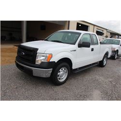 2014 FORD F150 PICKUP TRUCK; VIN/SN:1FTEX1CM4EFC09624 - EXT. CAB, V6 GAS, A/T, AC, 64,145 MILES