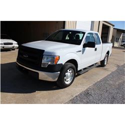 2013 FORD F150 PICKUP TRUCK; VIN/SN:1FTEX1CM4DFA80847 - EXT. CAB, V6 GAS, A/T, AC, 48,227 MILES