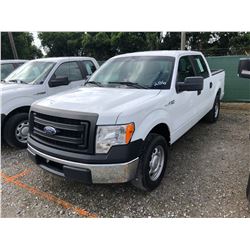 2013 FORD F150 PICKUP TRUCK; VIN/SN:1FTEW1CM2DFB46427 - CREW CAB, A/T, AC, 70,776 MILES