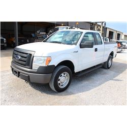 2012 FORD F150 PICKUP TRUCK; VIN/SN:1FTEX1EM8CFX22600 - 4X4, EXT. CAB, 53,713 MILES