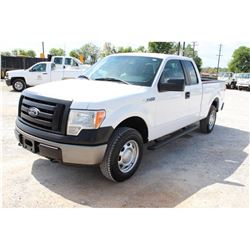 2012 FORD F150 PICKUP TRUCK; VIN/SN:1FTEX1EM6CFB03637 - 4X4, EXT. CAB, V6 GAS, A/T, AC, 242,921 MILE