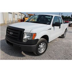 2012 FORD F150 PICKUP TRUCK; VIN/SN:1FTEX1CM9CFB36764 - EXT. CAB, V6 GAS, A/T, AC, 49,873 MILES