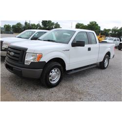 2012 FORD F150 PICKUP TRUCK; VIN/SN:1FTEX1CM6CFB36771 - EXT. CAB, V6 GAS, A/T, AC, 51,593 MILES