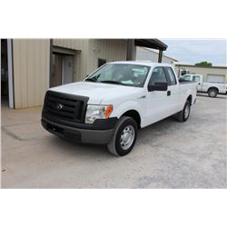 2012 FORD F150 PICKUP TRUCK; VIN/SN:1FTEX1CM1CFB36757 - EXT. CAB, V6 GAS, A/T, AC, 51,691 MILES