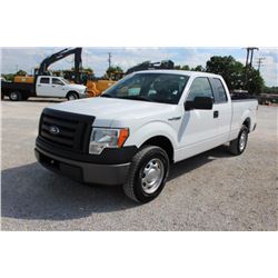 2012 FORD F150 PICKUP TRUCK; VIN/SN:1FTEX1CM2CFB36752 - EXT. CAB, V6 GAS. A/T, AC, 62,261 MILES