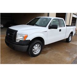 2011 FORD F150 PICKUP TRUCK; VIN/SN:1FTEX1CM6BFC07160 - EXT. CAB, V6 GAS, A/T, AC, 71,877 MILES