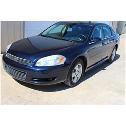 2011 CHEVROLET IMPALA; VIN/SN:2G1WF5EK2B1252302 - V6 GAS, A/T, AC, 113,650 MILES