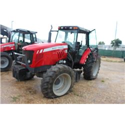 2013 MASSEY FERGUSON 5465 FARM TRACTOR;; VIN/SN:B285047 - MFWD, 3 PTH, PTO, 3 HYD REMOTES, DYNA 4 TR