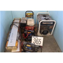 BATTERY CHARGER, GENERATOR, LIGHT BARS, PRESSURE WASHER