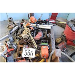 HYDRAULIC JACKS, SAWS, DRILLS, VACUUMS, SAMPLE EJECTOR