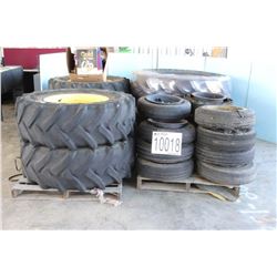 TIRES (8) 215 75R17.5, (4) LT225 75R16, (4) 7.00 X 15, (2) P205 75R15 FILTERS
