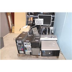 CPUs, MONITORS, PRINTER, UPS, WIRELESS CONNECTION UNIT