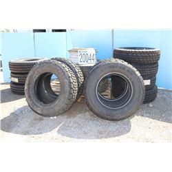 RIMS, TIRES - (3) LT 235/85R16, (4) LT225/75R16, (1) LT245/75R17, (2) 265/70 R19.5, and (3) P235/70 
