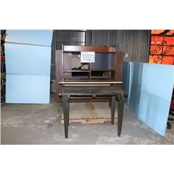 COMPUTER DESK, TABLE, HUTCH, BOOKCASE