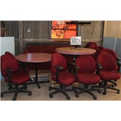 TABLES, CHAIRS, SOFAS