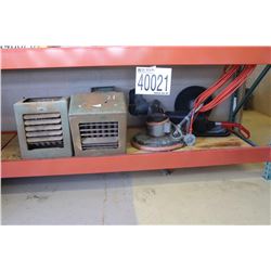 HEATERS, VACCUM CLEANER, FLOOR BUFFING MACHINE
