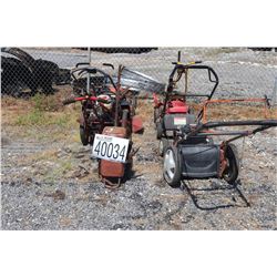 BATTERY CHARGER, HEDGE TRIMMER, EDGER, ROTARY LAWN MOWER